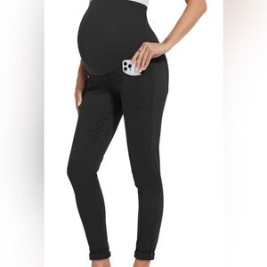 Women's Maternity Jeans Over Belly